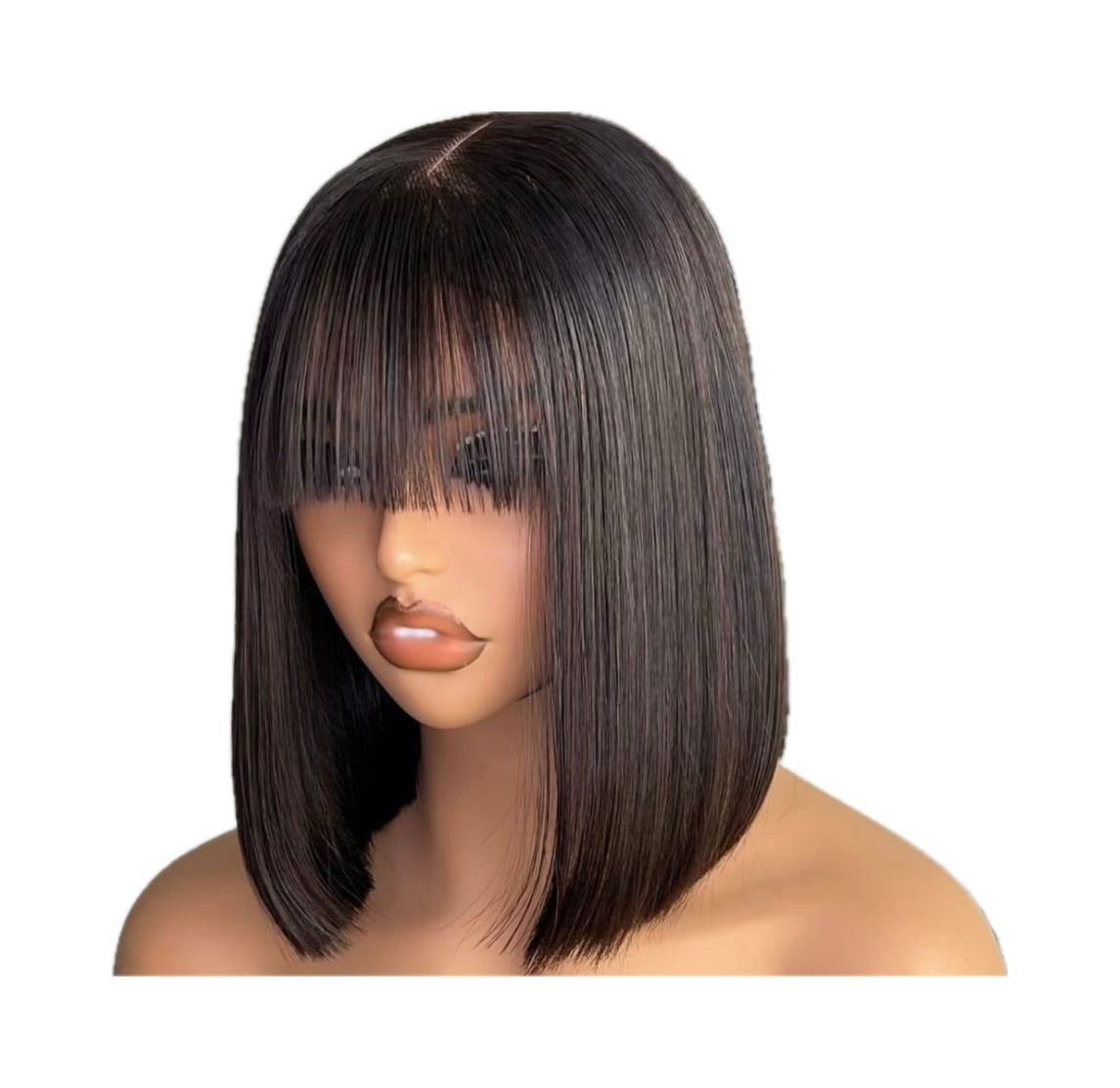 Bone straight Fringe